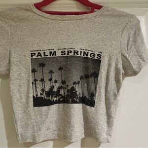 Garage Gray Palm Springs Graphic Tee